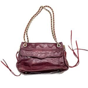 Rebecca Minkoff Swing Lambskin Leather Chain Strap Shoulder bag